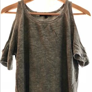 Sanctuary Cold shoulder T-shirt